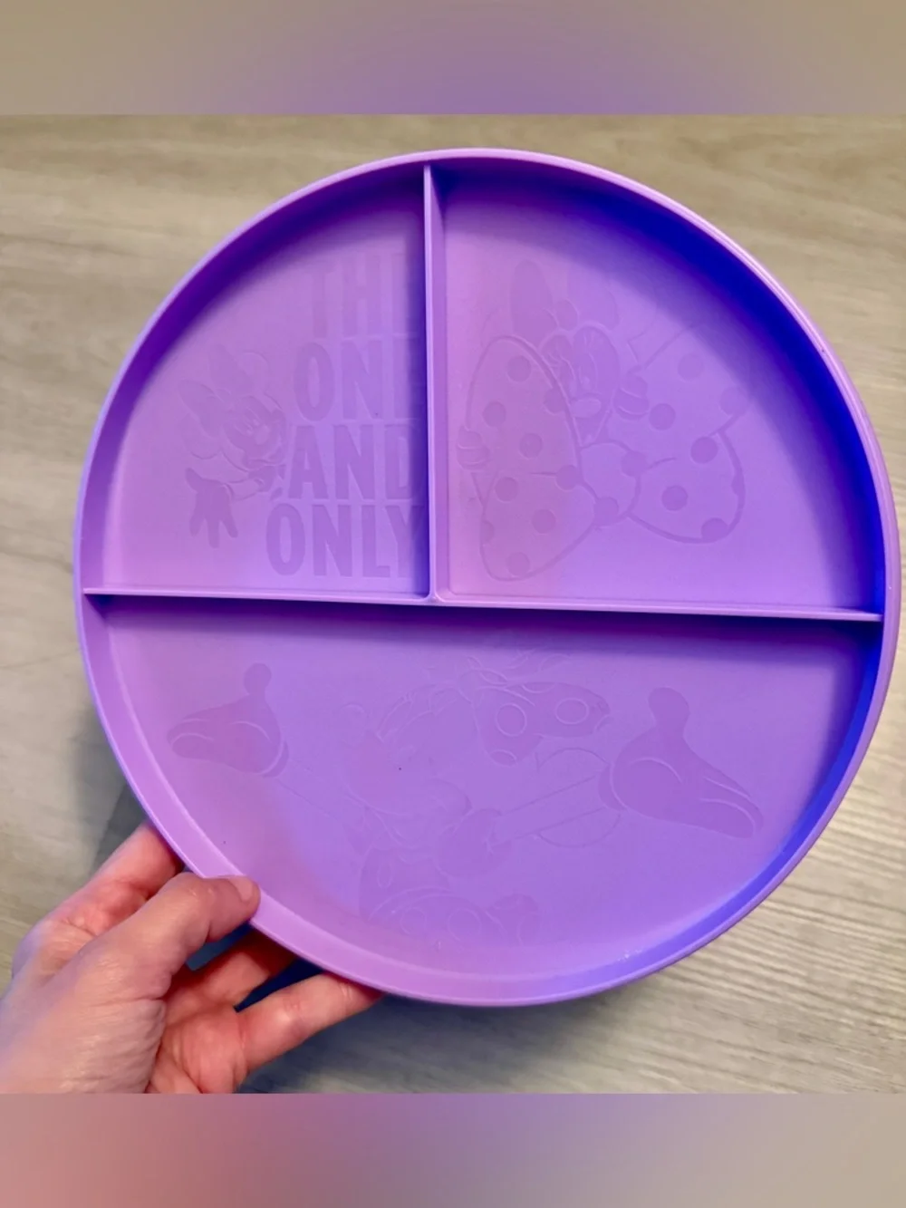 Lot of 4 Retro 80s, 90s, Y2K Disney Mickey Mouse Minnie Mouse Plastic Plates